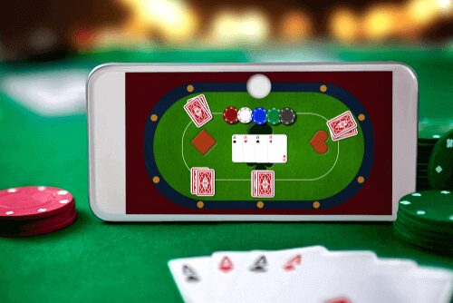 Online poker gambling